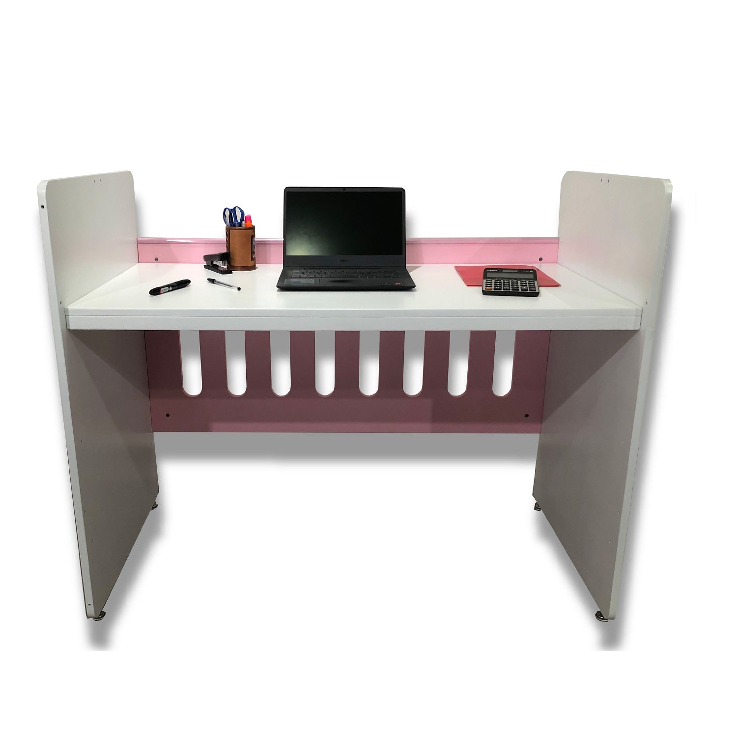 Cuna Elegancia CUNABEBE 60x120 Blanco Rosa