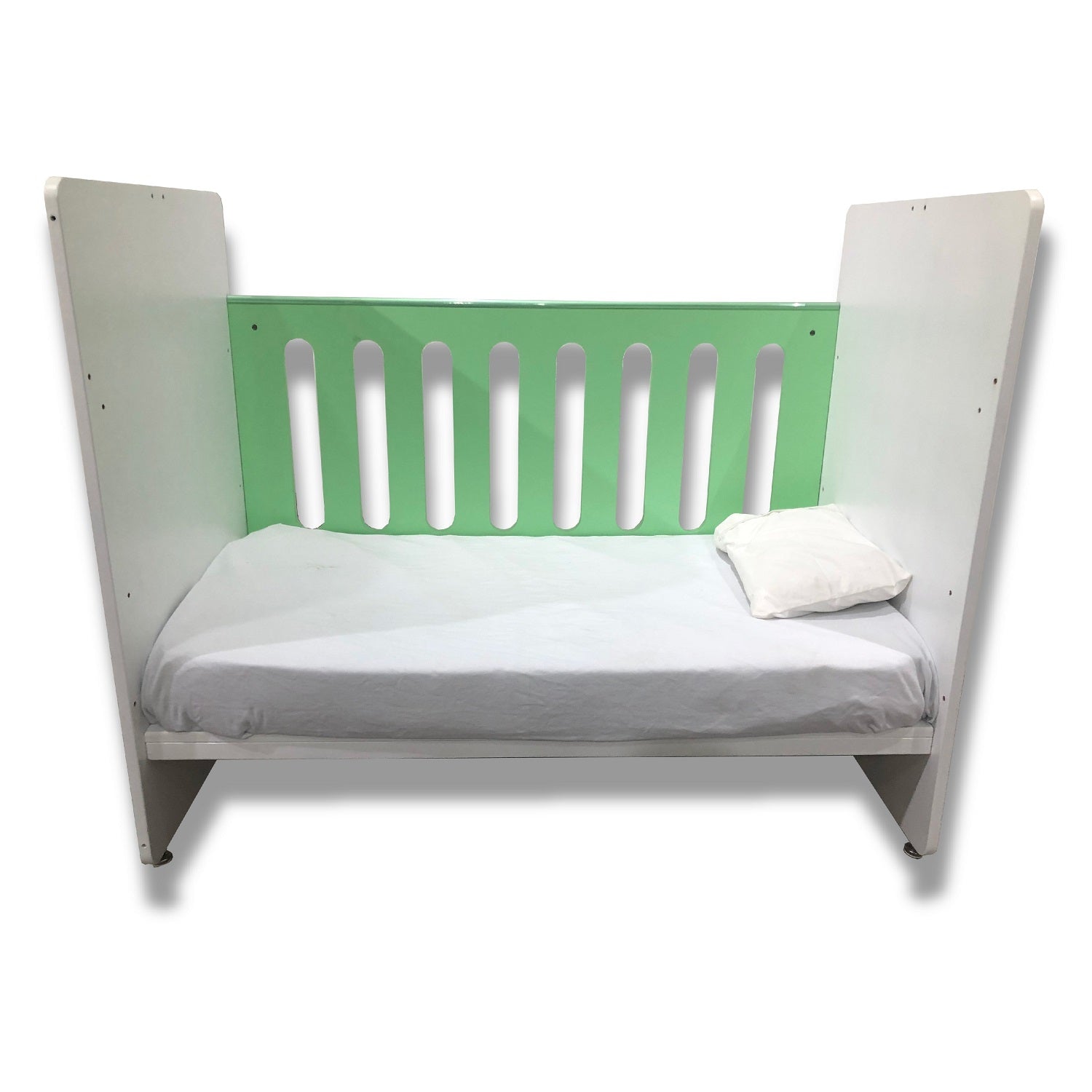 Cuna Elegancia CUNABEBE 60x120 Blanco Verde