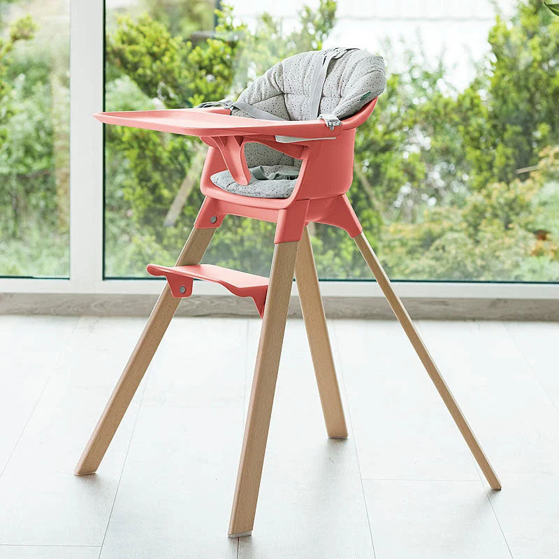 Silla Alta STOKKE Clikk Sunny Coral