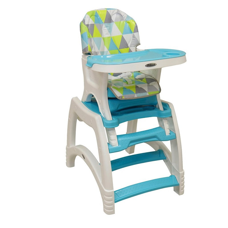 Silla Alta 2en1 PRINSEL Kinder City Triangulos Unisex