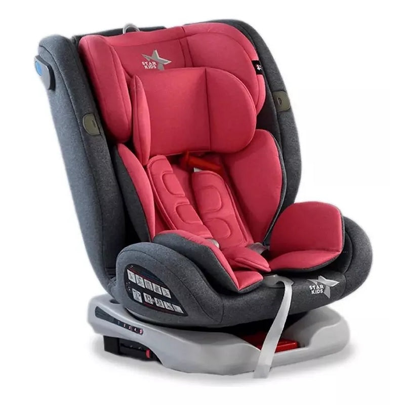 Autoasiento Isofix 360 STARKIDS Centauro Rosa