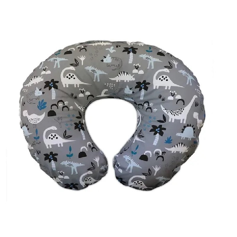 Almohada de Lactancia BOPPY Dinosaurios Gris