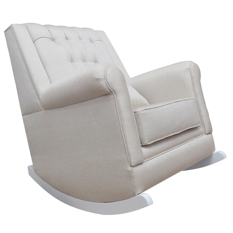 Sillon Mecedora Divano TITI Arena Balancines Blanco