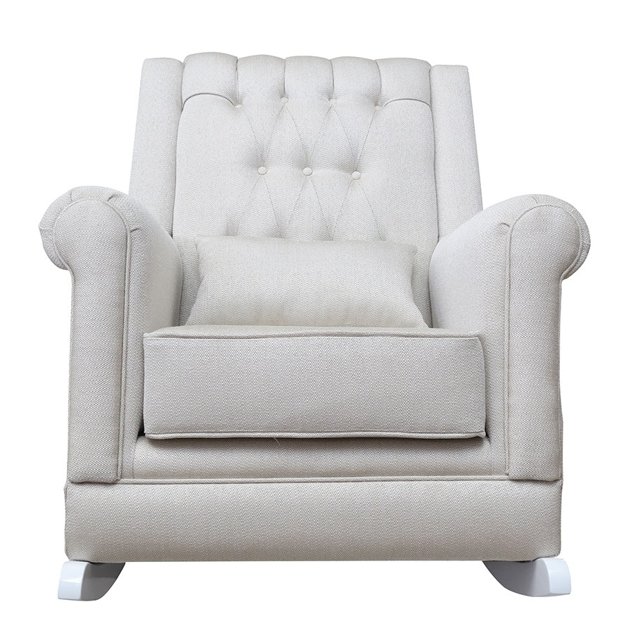 Sillon Mecedora Divano TITI Arena Balancines Blanco