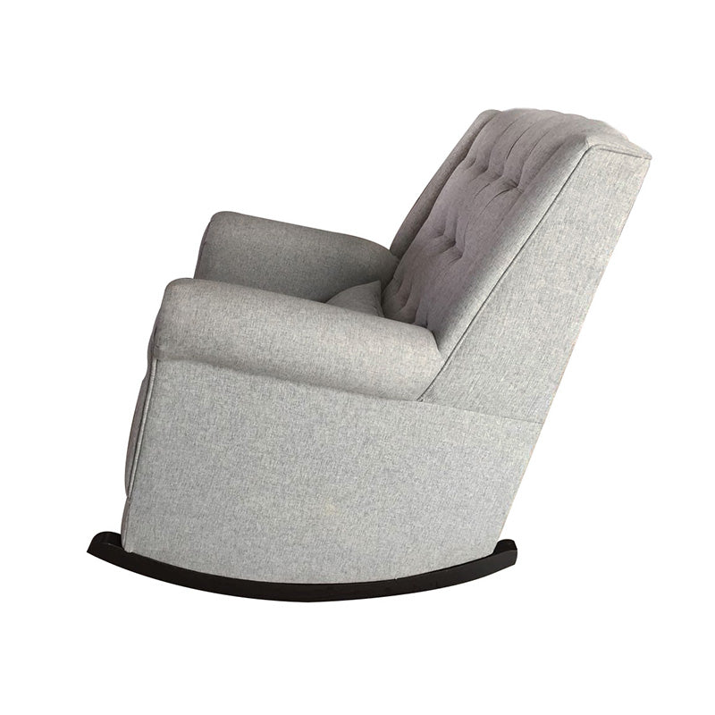 Sillon Mecedora Divano TITI Gris Balancines Chocolate