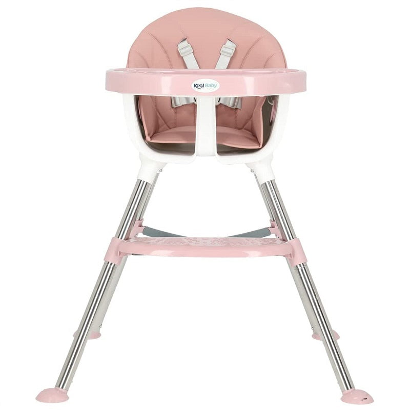 Silla Alta Elite KOOLBABY Rosa Palo