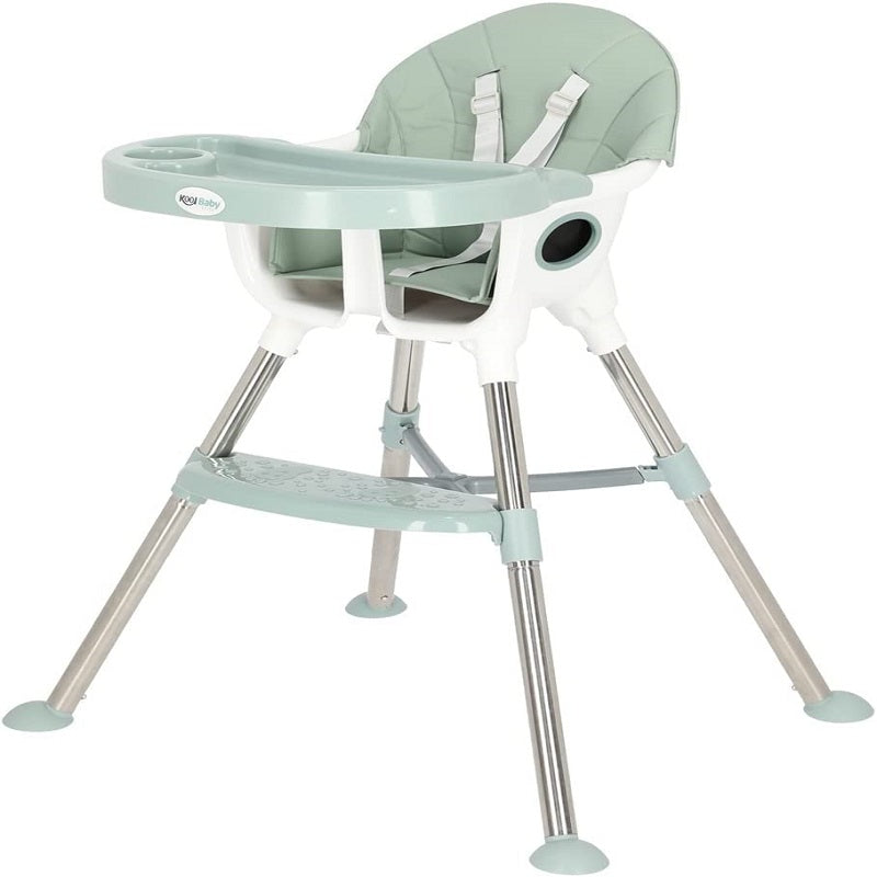 Silla Alta Elite KOOLBABY Verde Ceniza