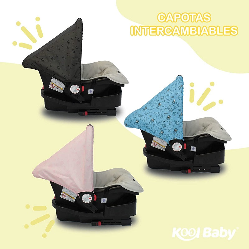 Carriola con Portabebe y Base Isofix KOOLBABY TS-01